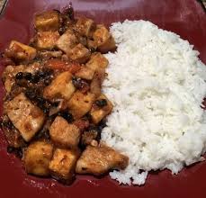 Tokwa't Baboy with Rice